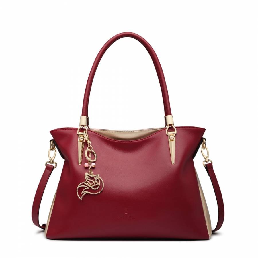 FOXER Solidy Women Genuine Leather Handbag 2 color