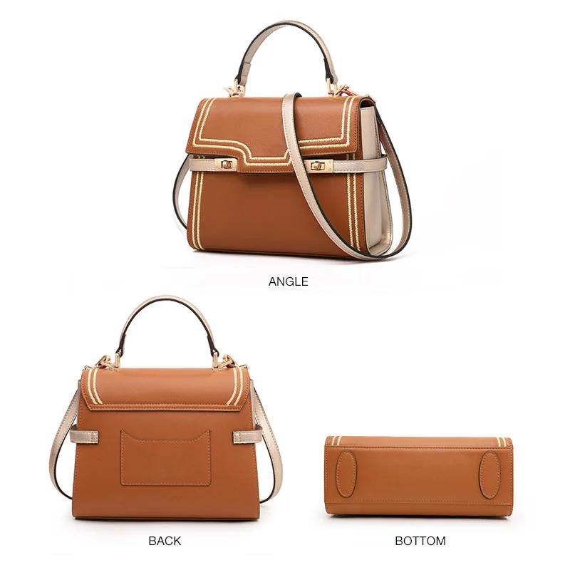 Foxer Cathy Women’s Split Leather Mid Handbag