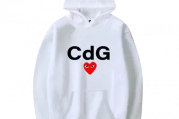 Comme des Garçons (CDG) hoodie. Renowned