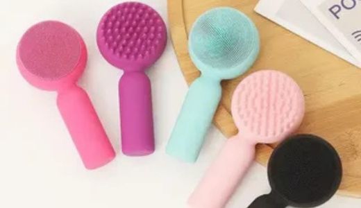 silicone scrubber