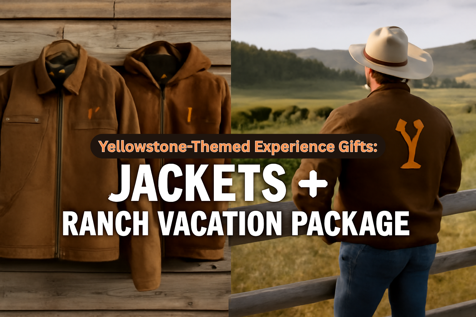 Yellowstone-Themed Experience Gifts: Jackets + Ranch Vacation Packages