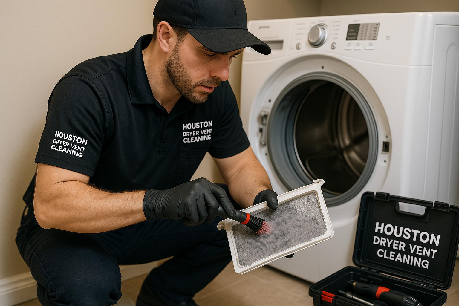 Cleaning Dryer Lint Trap