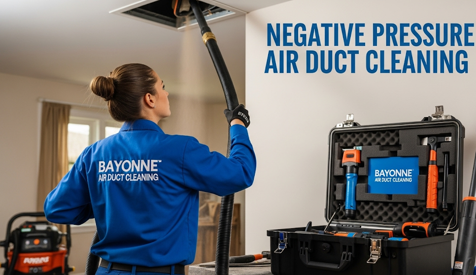 Negative Pressure Air Duct Cleaning