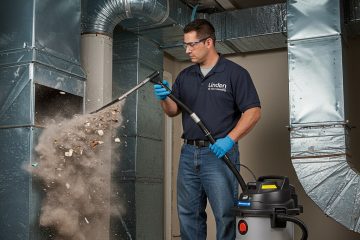 Negative Pressure Air Duct Cleaning