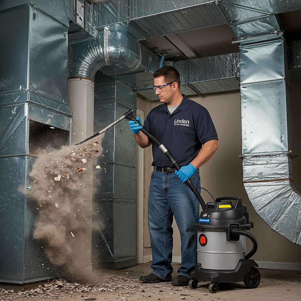 Negative Pressure Air Duct Cleaning