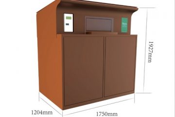 Solar-Powered Garbage Compactor