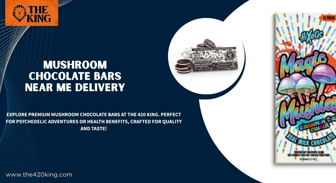 Mushroom Chocolate Bars Near Me Delivery