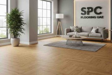 SPC flooring UAE in modern office