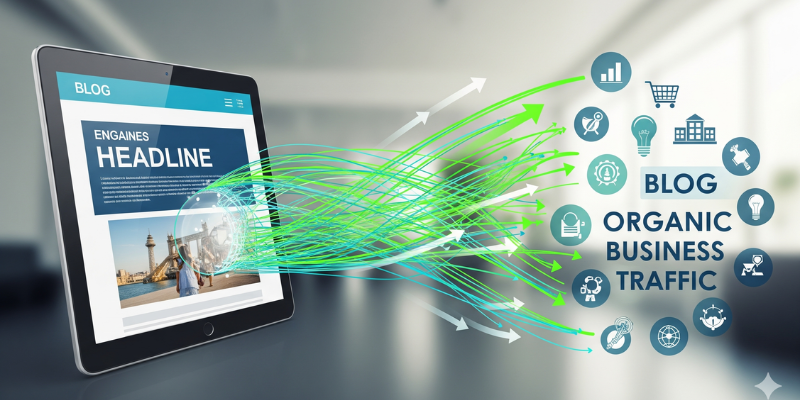 Blogging Your Way to More Organic Traffic
