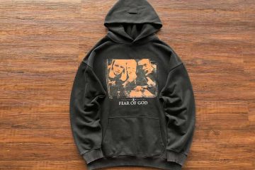 Black Essentials Hoodie