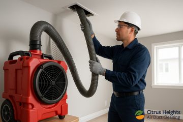 Negative Pressure Air Duct Cleaning