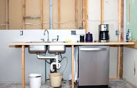 Temporary Sink for Kitchen Remodel