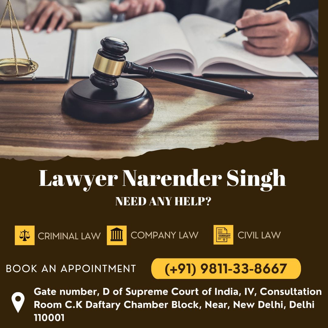 Criminal Lawyer For Supreme Court of India