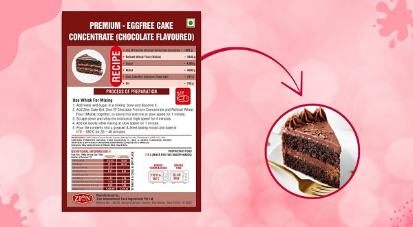 premix cake powder