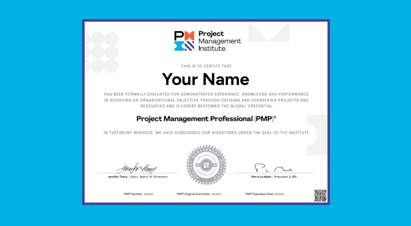 project management professional certification in Florida
